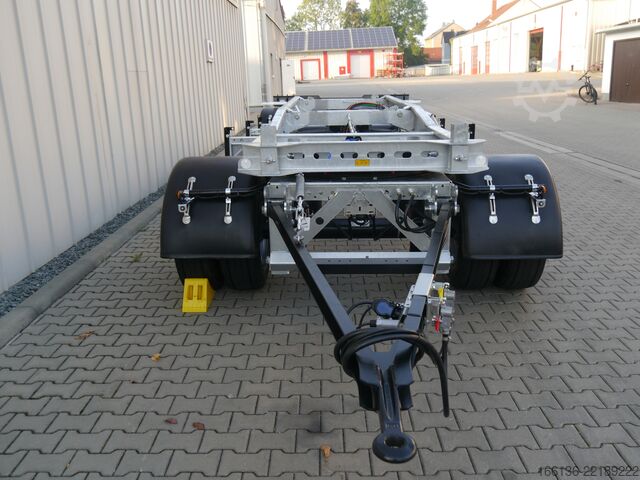 Roll off trailer Fliegl Schlittenanhänger für Abrollcontainer
