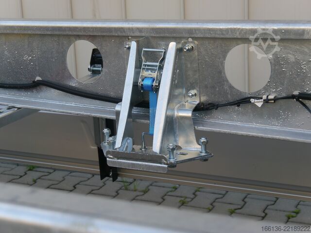 Roll off trailer Fliegl Schlittenanhänger für Abrollcontainer