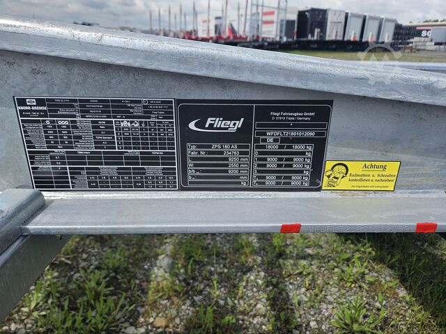 Abrollanhänger Fliegl ZPS 180 AS Maxi für Abrollcontainer