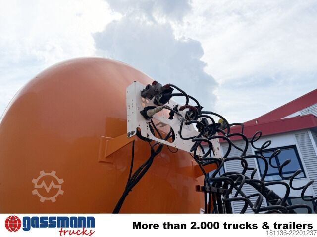 Tanker semitrailer Krone SDR 27, Liftachse, Leistikow Saugauflieger, 2