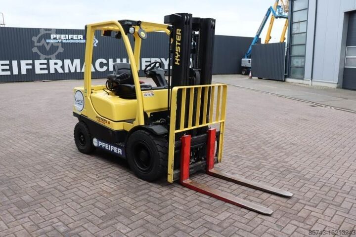 Forklift Hyster H3.0FT Valid inspection, *Guarantee! Diesel, Tripl