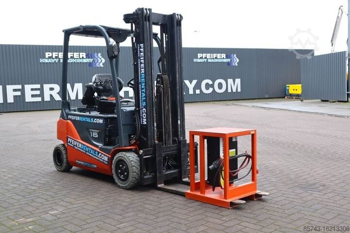 Forklift Toyota 8FBM16T  Valid inspection, *Guarantee! Electric, 5