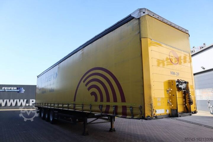 Curtain sided Schmitz Cargobull SCB3ST CoC Documents, TuV Loading Certif