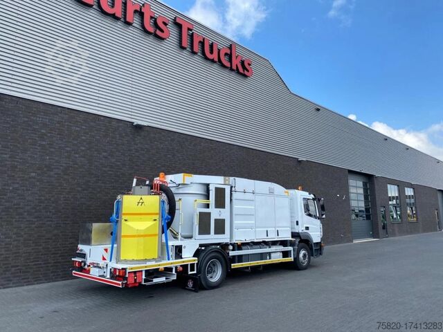 Suction vehicle Mercedes-Benz Atego 1324 4X2 RHD + RSP ESE 13/H SAUGBAGGER/SU...