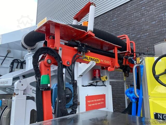 Suction vehicle Mercedes-Benz Atego 1324 4X2 RHD + RSP ESE 13/H SAUGBAGGER/SU...