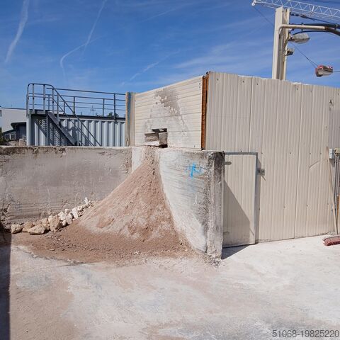 Residual concrete recycling plant BIBKO RAM 20 (Winter)