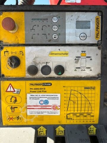Dreiseitenkipper LKW MAN TGS 35.500 Kipper Heckkran abn. PK 22002