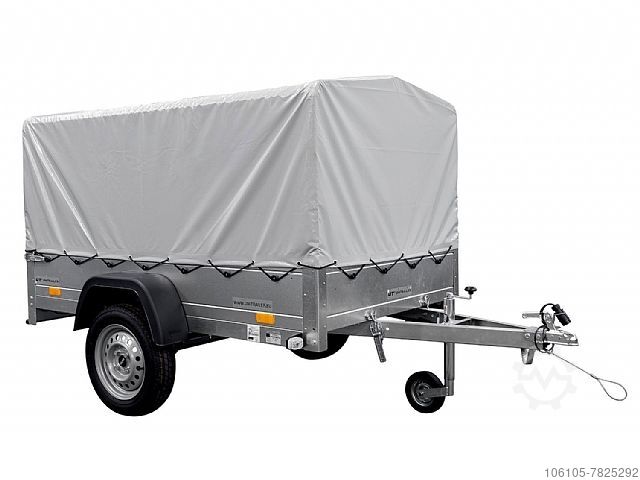 Car trailer Unitrailer Anhänger 201 kipp Hochplane, Hochspriegel