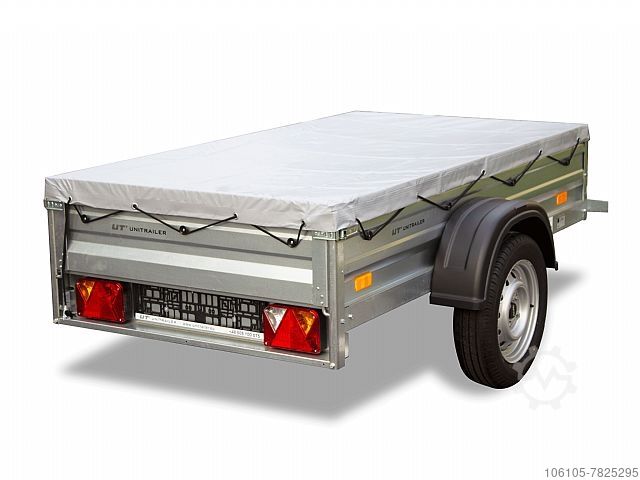 Car trailer Unitrailer Anhänger mit Plane 201 kipp