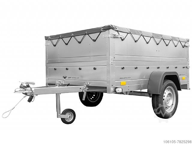 PKW-Anhänger Unitrailer Anhänger 201 KIPP mit Flachplane