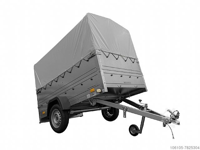 PKW-Anhänger Unitrailer Anhänger 230 kipp Bordwände, Hochplane