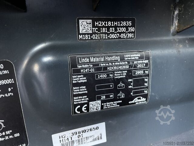 LPG Forklifts Linde H14T-01