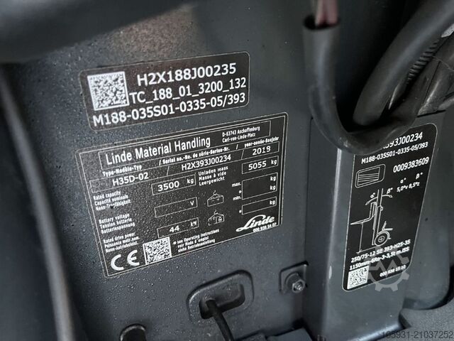 Diesel Forklift Linde H35D-02