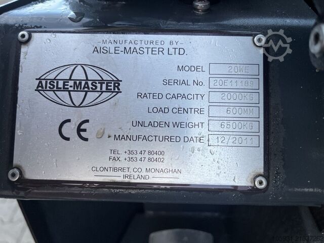 Electric 4-wheel forklift Aisle-Master 20WE