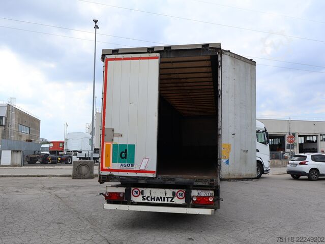 Open semitrailer with tarp SCHMITZ centina francese