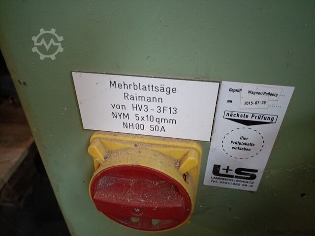 Mehrblattkreissäge Raimann