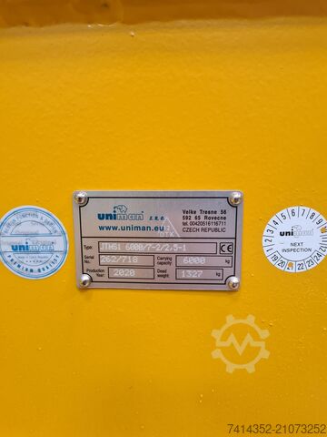 Krantraversen uniman JTHS1 6000/7-2/2.5-1