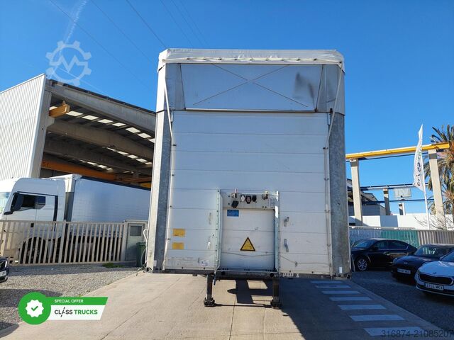 Open semitrailer with tarp SCHMITZ CARGOBULL SCS24/L Varios