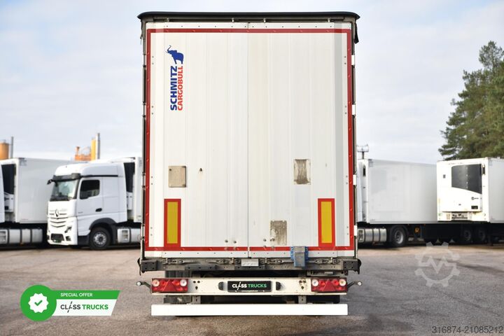 Open semitrailer with tarp SCHMITZ CARGOBULL SCS24/L Varios