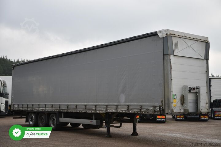 Open semitrailer with tarp SCHMITZ CARGOBULL SCS24/L Varios