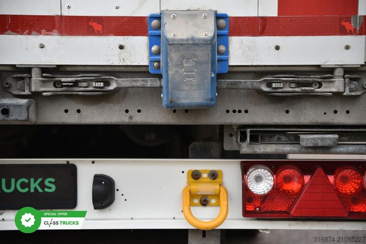 Open semitrailer with tarp SCHMITZ CARGOBULL SCS24/L Varios