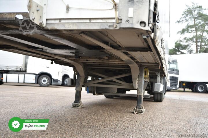 Open semitrailer with tarp SCHMITZ CARGOBULL SCS24/L Varios