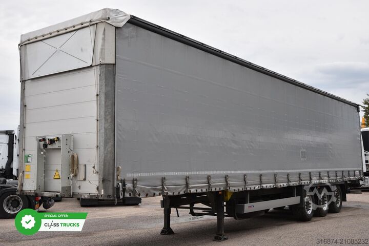 Open semitrailer with tarp SCHMITZ CARGOBULL SCS24/L Varios