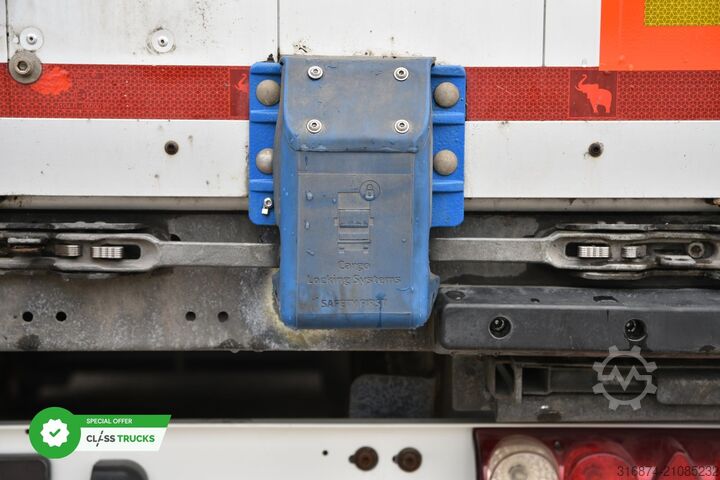 Open semitrailer with tarp SCHMITZ CARGOBULL SCS24/L Varios