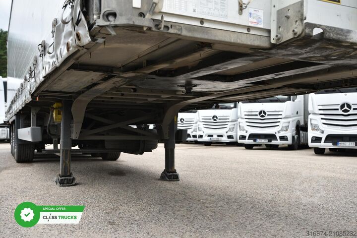 Open semitrailer with tarp SCHMITZ CARGOBULL SCS24/L Varios