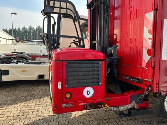 LKW mit Pritsche & Plane MERCEDES-BENZ 1829 Axor mit HIAB Mitnahmestapler