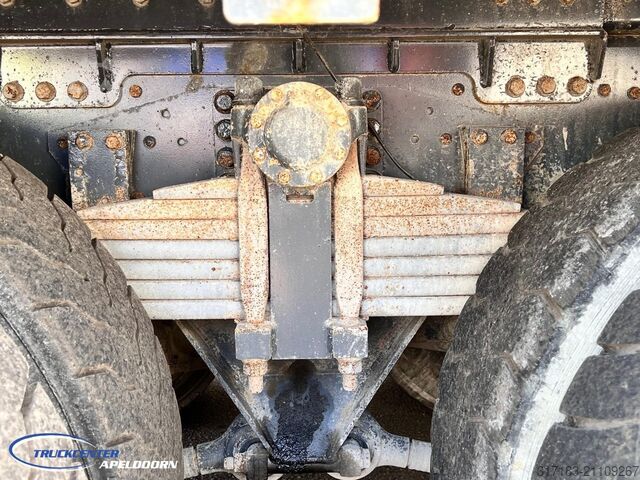 Hakenarmsystem DAF CF 85.410 ATE, Hiab 166-3, 6x4 Big axles, Steel...