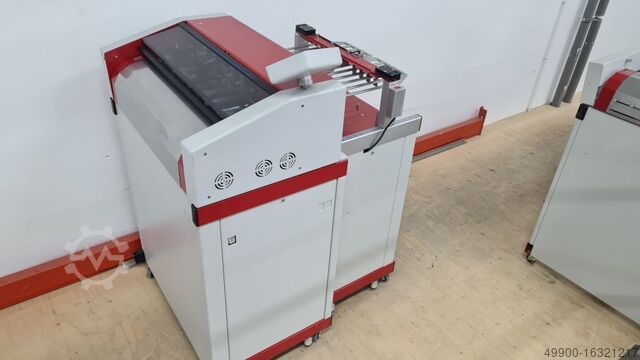 Paper cutter cutting systems machines Mueller apparatebau 6612 paper cutter