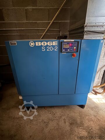 Screw air compressor Bode Kompressoren Boge S20S