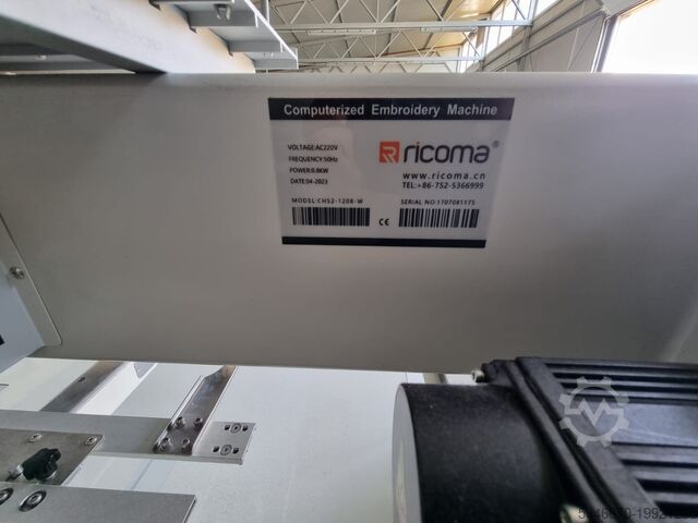 Textile printing machine Ricoma RICOMA CHT2-1208W