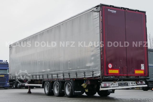 Auflieger mit Pritsche & Plane KRONE SD Pritsche Plane XL MegaLiner Edscha Bordwände