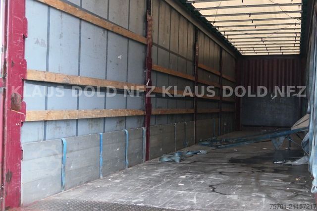 Auflieger mit Pritsche & Plane KRONE SD Pritsche Plane XL MegaLiner Edscha Bordwände