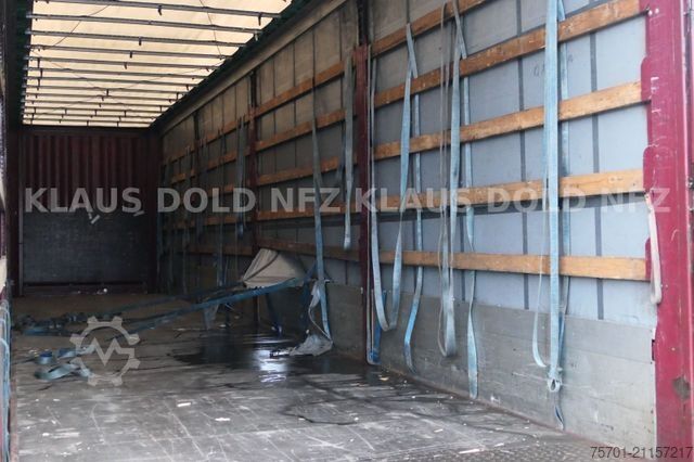 Auflieger mit Pritsche & Plane KRONE SD Pritsche Plane XL MegaLiner Edscha Bordwände