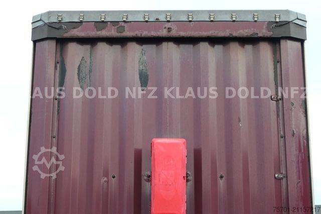 Auflieger mit Pritsche & Plane KRONE SD Pritsche Plane XL MegaLiner Edscha Bordwände