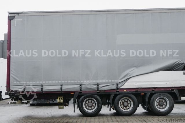 Auflieger mit Pritsche & Plane KRONE SD Pritsche Plane XL MegaLiner Edscha Bordwände