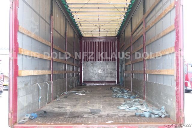 Auflieger mit Pritsche & Plane KRONE SD Pritsche Plane XL MegaLiner Edscha Bordwände