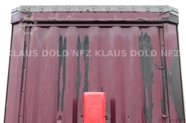 Auflieger mit Pritsche & Plane KRONE SD Pritsche Plane XL MegaLiner Edscha Bordwände