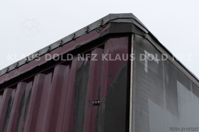 Auflieger mit Pritsche & Plane KRONE SD Pritsche Plane XL MegaLiner Edscha Bordwände