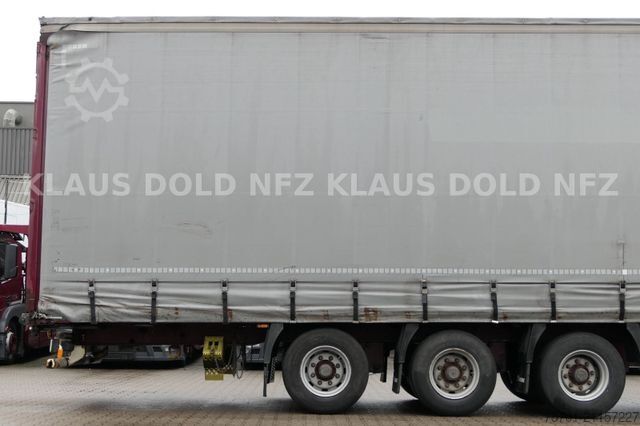 Auflieger mit Pritsche & Plane KRONE SD Pritsche Plane XL MegaLiner Edscha Bordwände