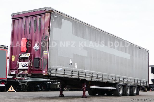 Auflieger mit Pritsche & Plane KRONE SD Pritsche Plane XL MegaLiner Edscha Bordwände