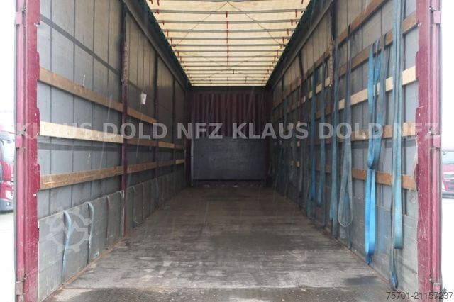 Auflieger mit Pritsche & Plane KRONE SD Pritsche Plane XL MegaLiner Edscha Bordwände