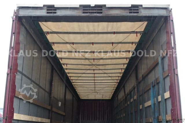 Auflieger mit Pritsche & Plane KRONE SD Pritsche Plane XL MegaLiner Edscha Bordwände