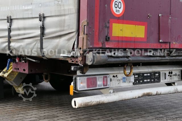 Auflieger mit Pritsche & Plane KRONE SD Pritsche Plane XL MegaLiner Edscha Bordwände