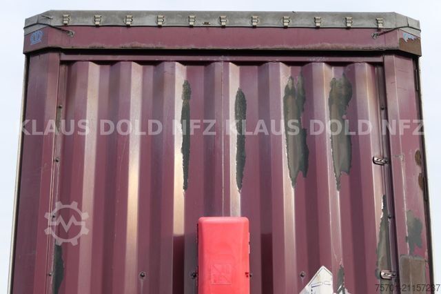 Auflieger mit Pritsche & Plane KRONE SD Pritsche Plane XL MegaLiner Edscha Bordwände