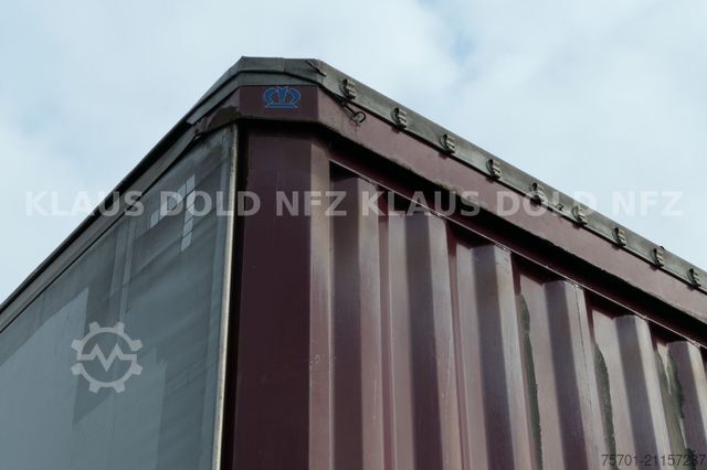 Auflieger mit Pritsche & Plane KRONE SD Pritsche Plane XL MegaLiner Edscha Bordwände