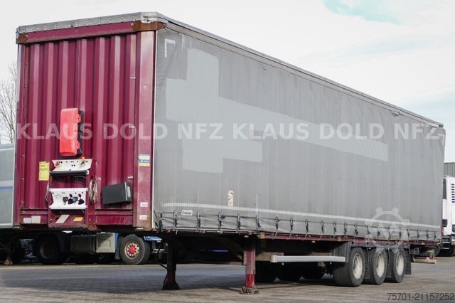 Auflieger mit Pritsche & Plane KRONE SD Pritsche Plane XL MegaLiner Edscha Bordwände